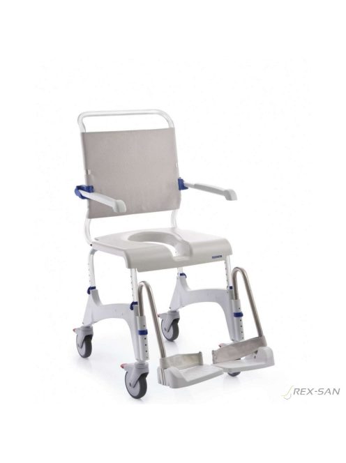 Invacare Aquatec Ocean Shower Chair with small wheels